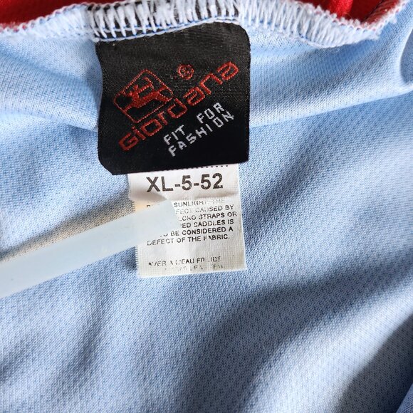 Giordana Cycling Jersey Men's xl Full Zip Size XL Tri Cops Swim Bike Run - Picture 10 of 14